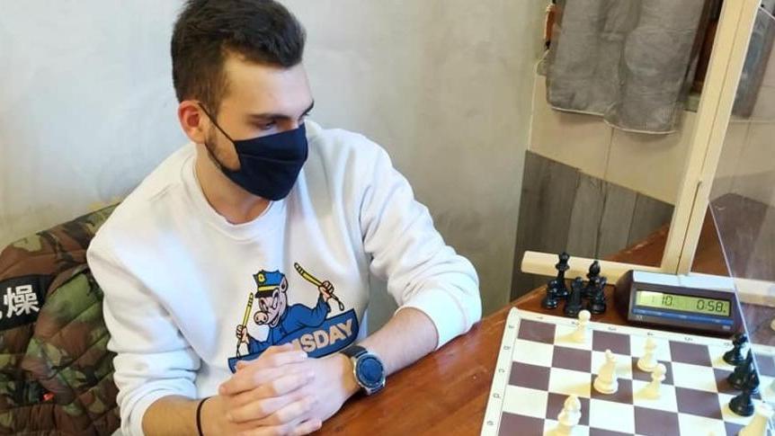 Daniele Angeli vincitore del torneo di scacchi Prato City 2021