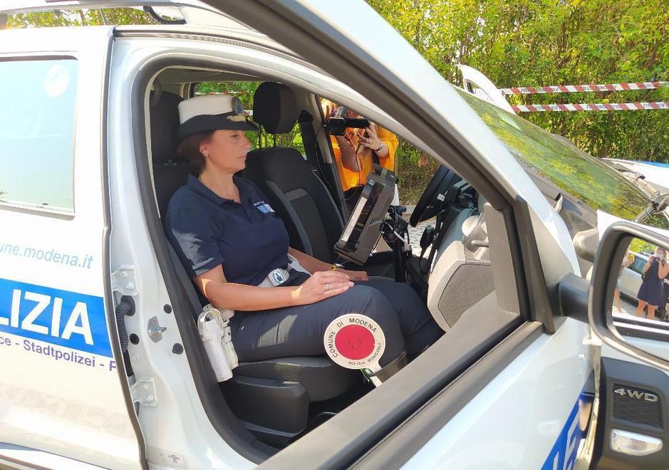 Modena, Safer Traffic Mobile, 120 multe al mese. Ai primi posti la via Emilia e la Giardini 