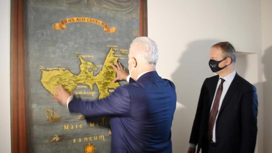 Uffizi diffusi all’Elba Giani e Schmidt stregati dal Forte Falcone