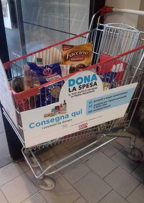 Spesa solidale Raccolte tre tonnellate di alimenti