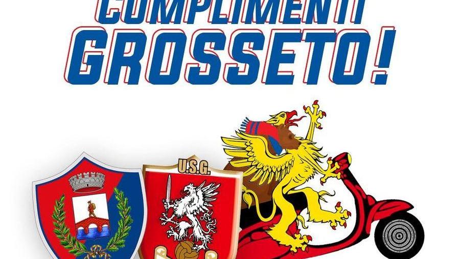 Il Ponsacco si complimenta con il Grosseto per il ko inflitto ai “cugini” granata