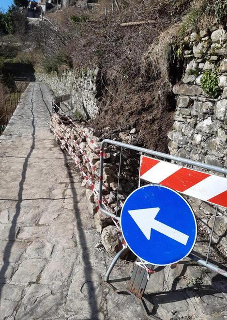Appaltati i lavori per il muro di via Colle