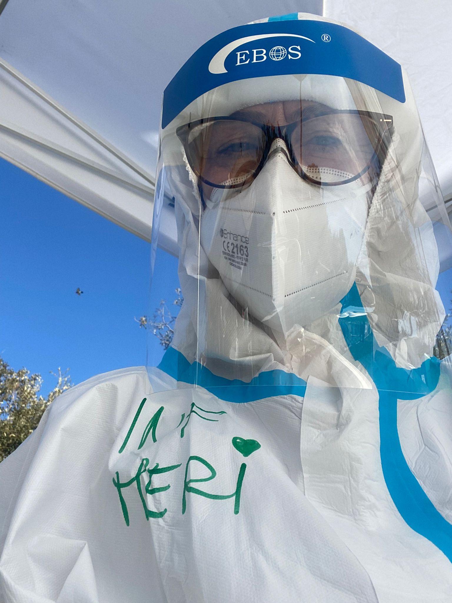 L'assessora infermiera che guida le operazioni di screening a Cecina 