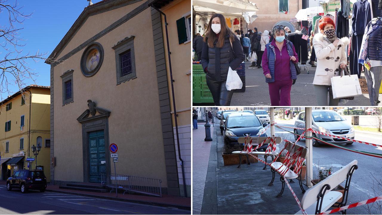 Il fantasma della zona rossa aleggia su Bientina e mette paura