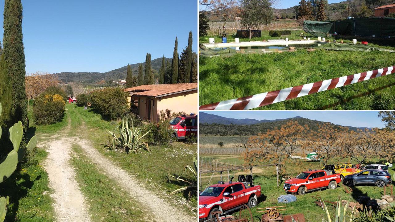 Momenti delle ricerche all'agriturismo La Serrata di Cacciagrande