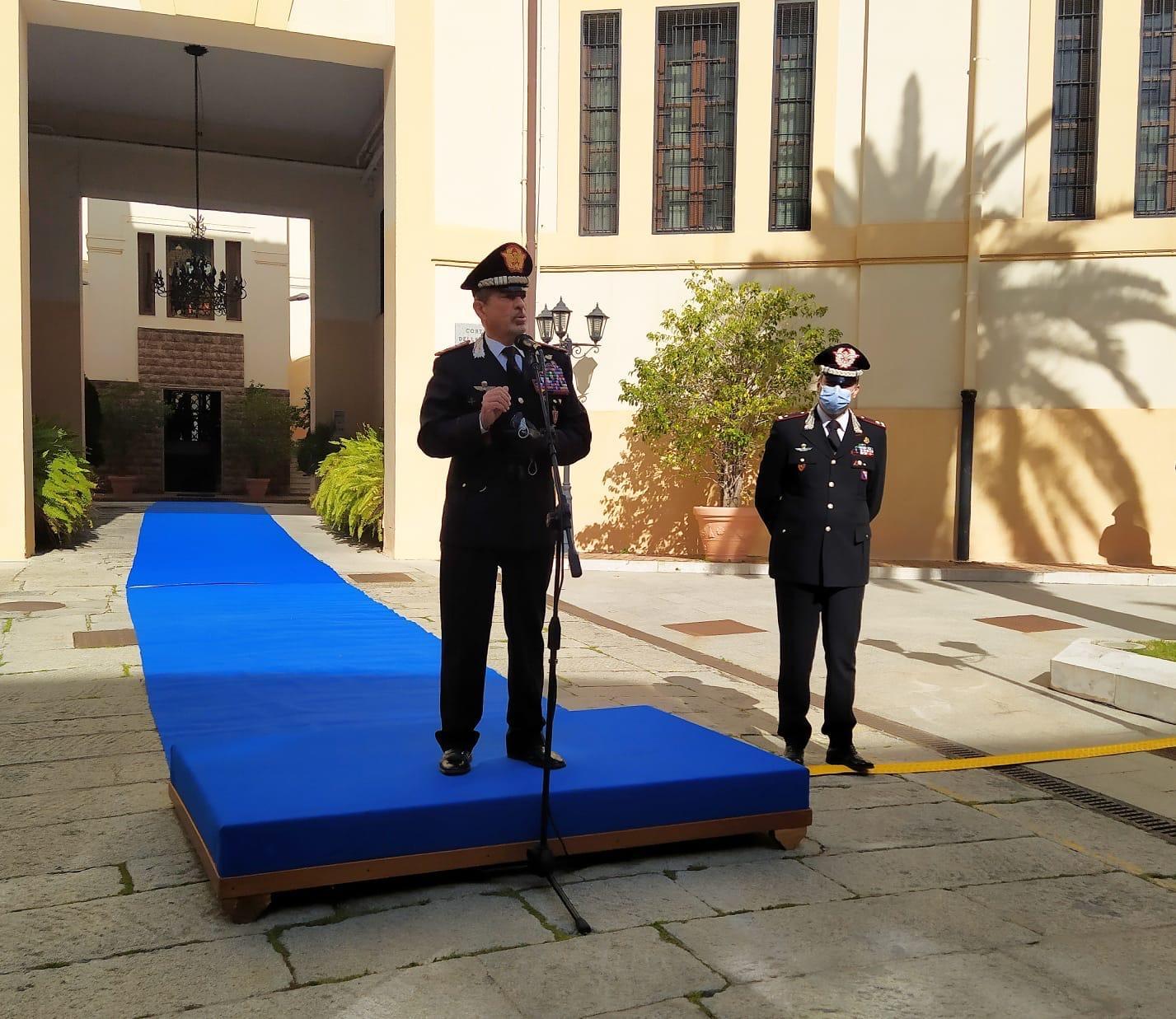 Il comandante interregionale dei carabinieri in visita alla Legione di Cagliari