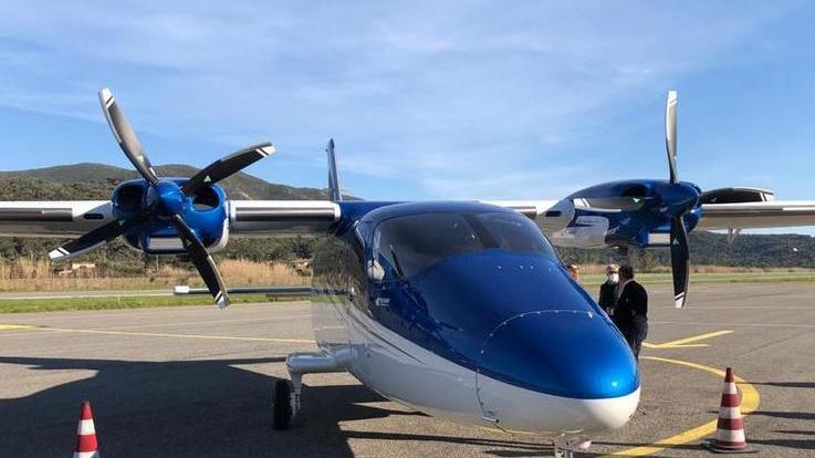 Ecco il P2012 Traveller, l’aereo smart che piace agli Albergatori elbani