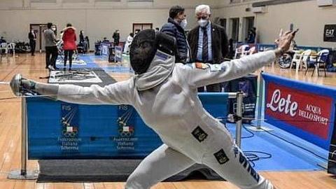 L’affondo di Matilde Cassina: medaglia d’oro al Test Event