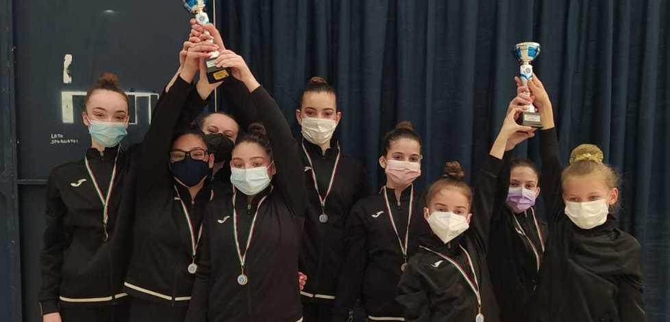 Ritmica Girasole medaglia di bronzo ai campionati regionali svoltisi a Ponsacco 
