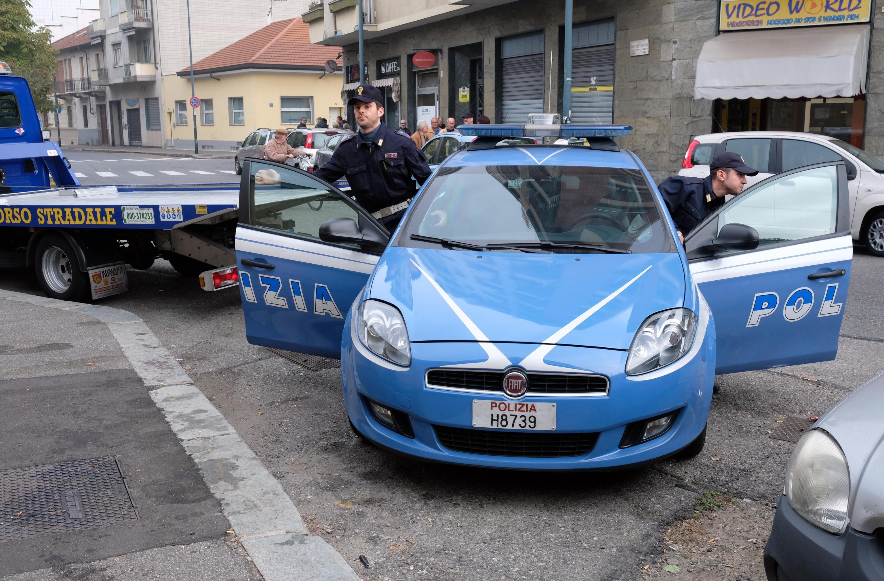 Un controllo della polizia (Foto d'archivio)