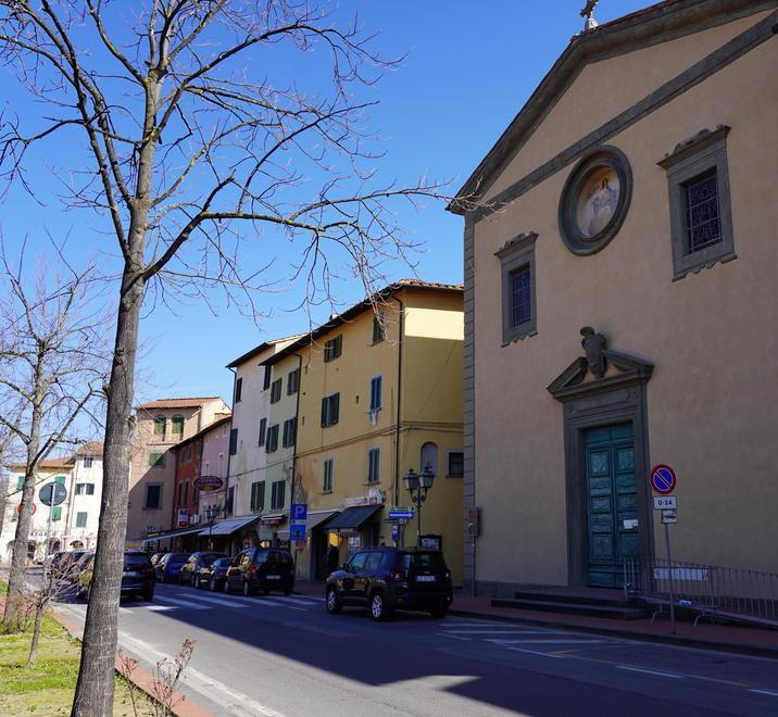 La chiesa di Bientina (Foto Franco Silvi)