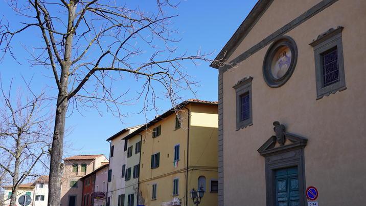La chiesa di Bientina (Foto Franco Silvi)