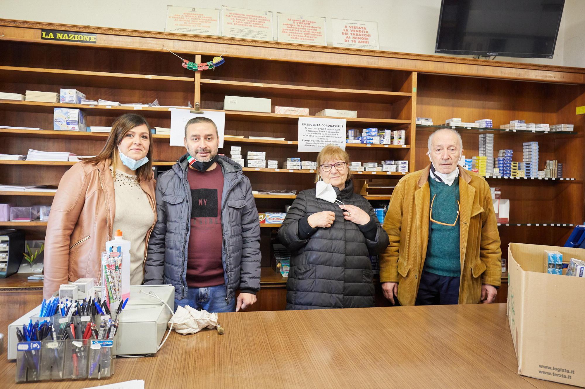 Da sinistra Tiziana Frangioni, Davide Megna, Anna Maria Manzini e Mauro Cioni (Foto Carlo Sestini)