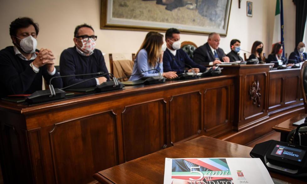La giunta Vivarelli Colonna tira le somme «Sono stati 5 anni intensi e pieni di sfide» 
