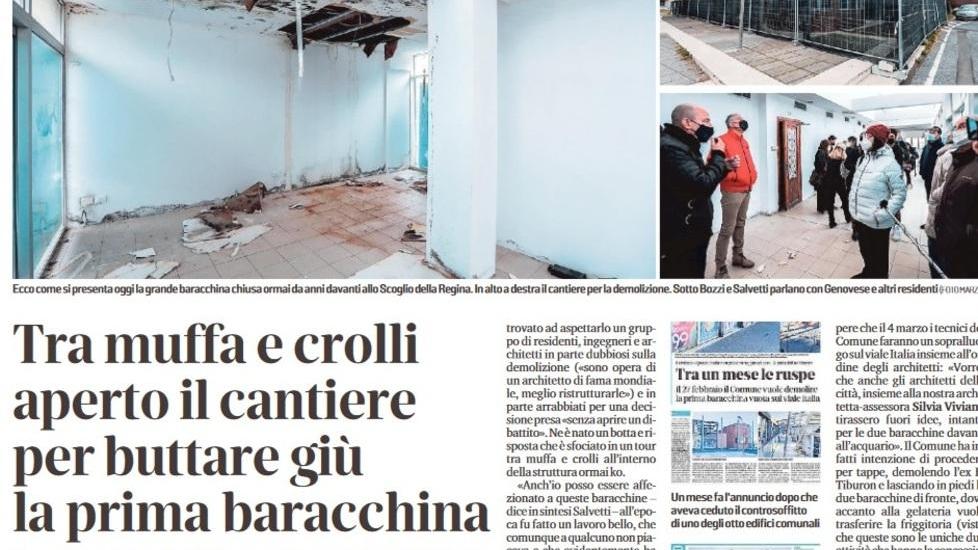 Quel botta e risposta sull’opera in rovina «Non è la piramide...»