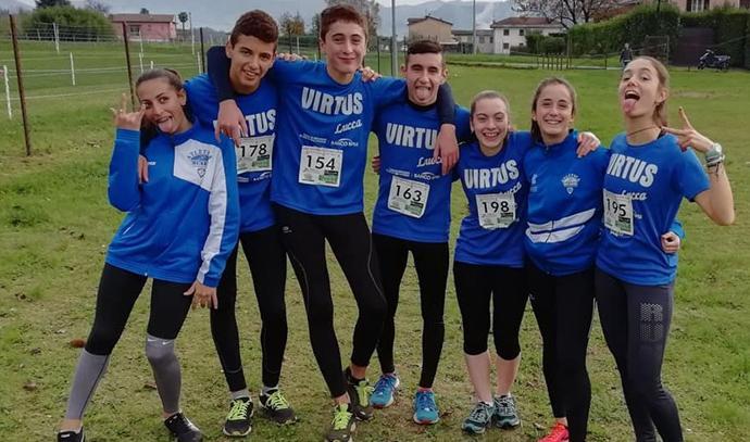 Per la Virtus due titoli toscani ai campionati di Cross 