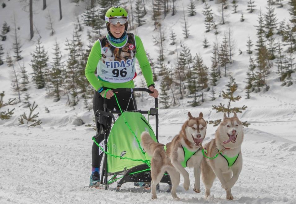 Tre ferraresi in lizza nella magia di Cortina Rossetto ai piedi del podio, Benotti 2ª junior 