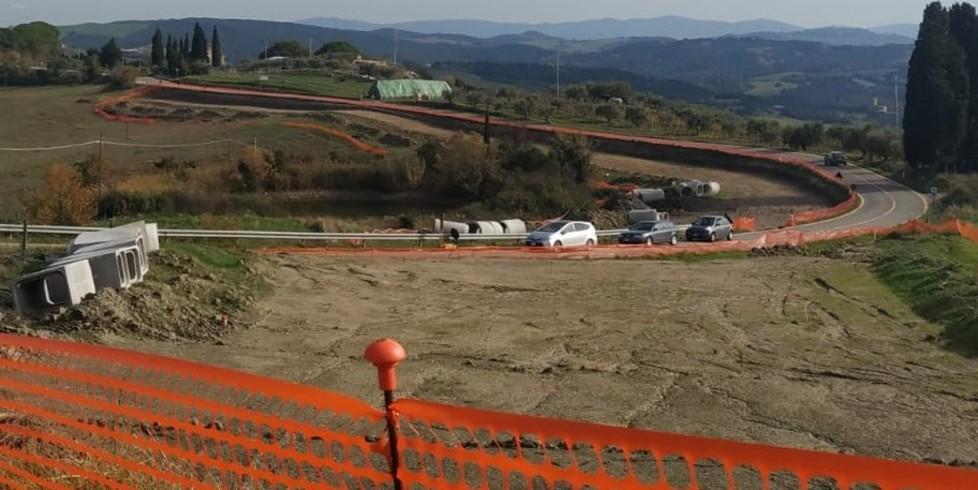 Strada 68, Moschi: «Il cantiere c’è ma non gli operai»