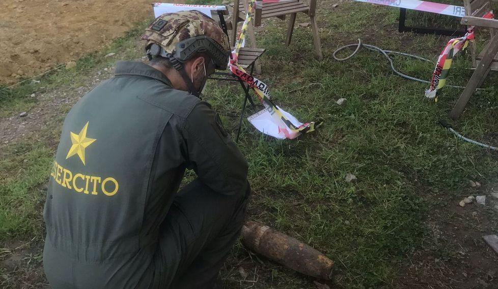 Bomba inesplosa rimossa, tornano a casa le famiglie evacuate