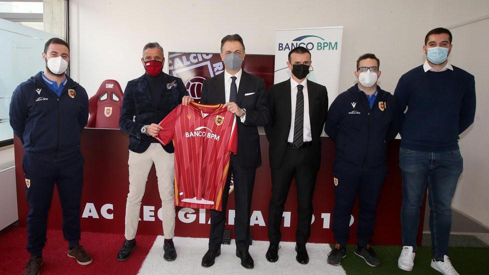 Il Banco Bpm sarà sulle maglie della Reggiana di Quarta Categoria
