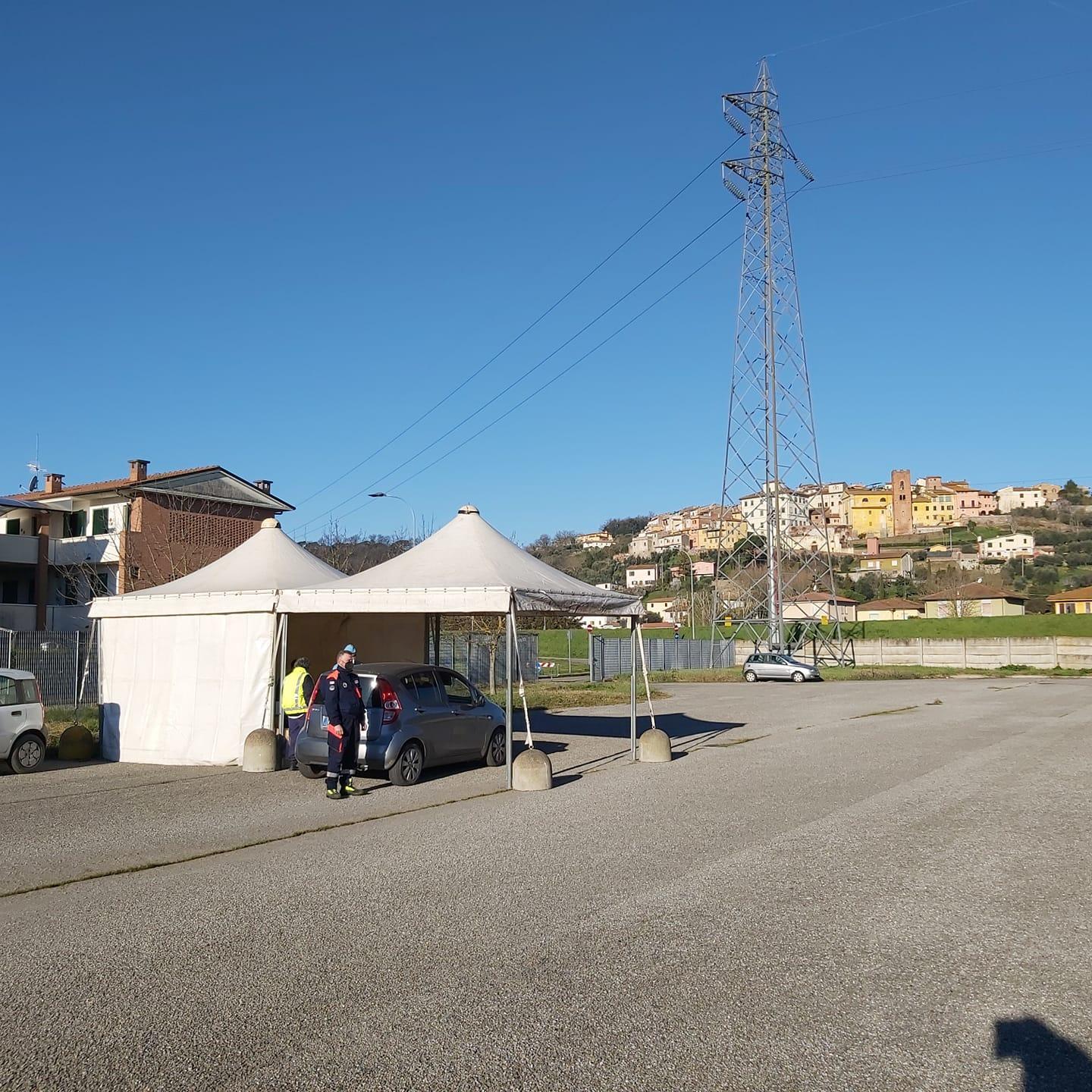 Screening di massa a Bientina: i tamponi di "Territori sicuri" cambiano sede e modalità 