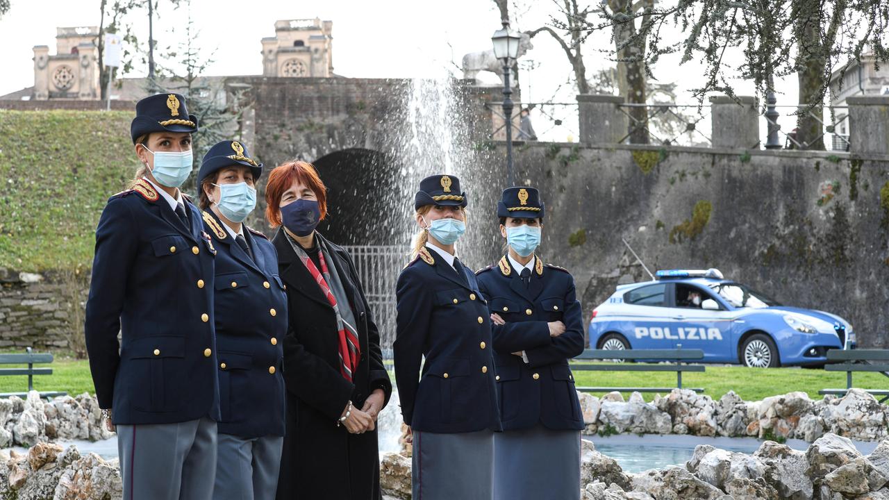 Da sinistra: Cammi, Faranda Cordella, Iervasi, Stio, Frangiosa (foto di Fiorenzo Sernacchioli)