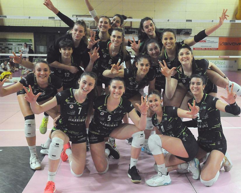 Una fantastica Green Warriors batte la capolista Vallefoglia 