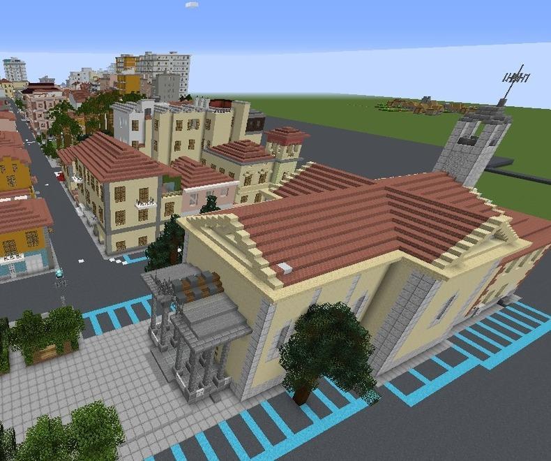 Da San Leopoldo al mare Trecento ore al computer per riprodurre la città sul videogioco Minecraft
