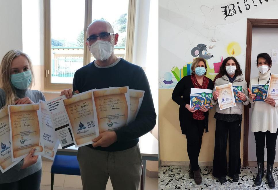 Pensiero di Natale, premiate 29 classi delle scuole elbane 