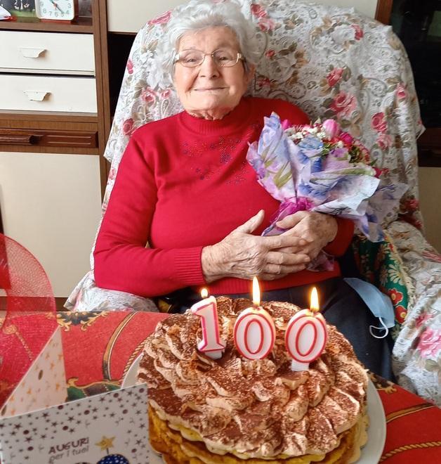 I cento anni di nonna Lucia «Il segreto è l’ottimismo»