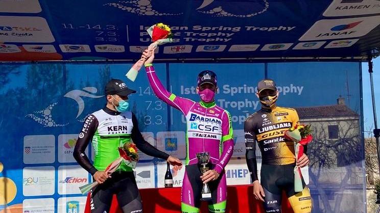Al Porec Trophy in Croazia trionfa Fiorelli della Bardiani