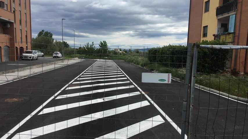 Via Turati a San Fedriano a Settimo come è oggi
