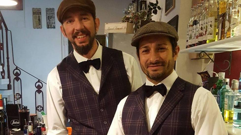Michele Franceschelli e Daniele Colombini del bar Bonaluna