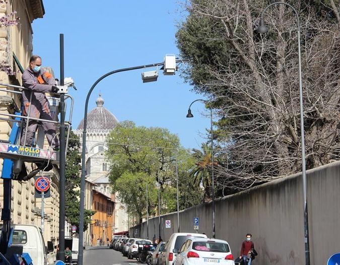 Lavori al varco di via Roma