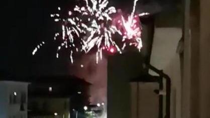 Festa di compleanno con i fuochi d’artificio Ventinovenne denunciato