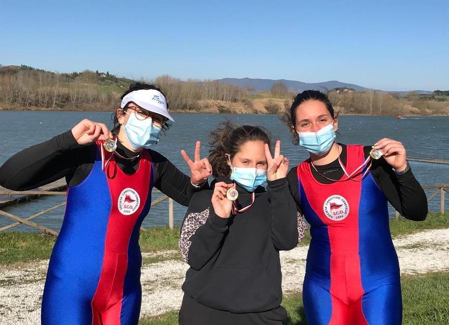 Orbetello va fortissimo Sei medaglie a San Miniato sul bacino di Roffia
