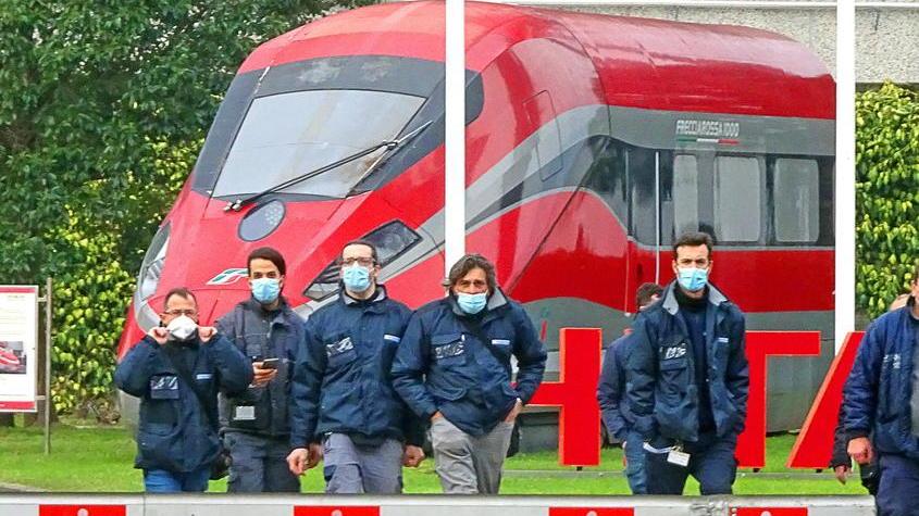 Lo stabilimento Hitachi di Pistoia