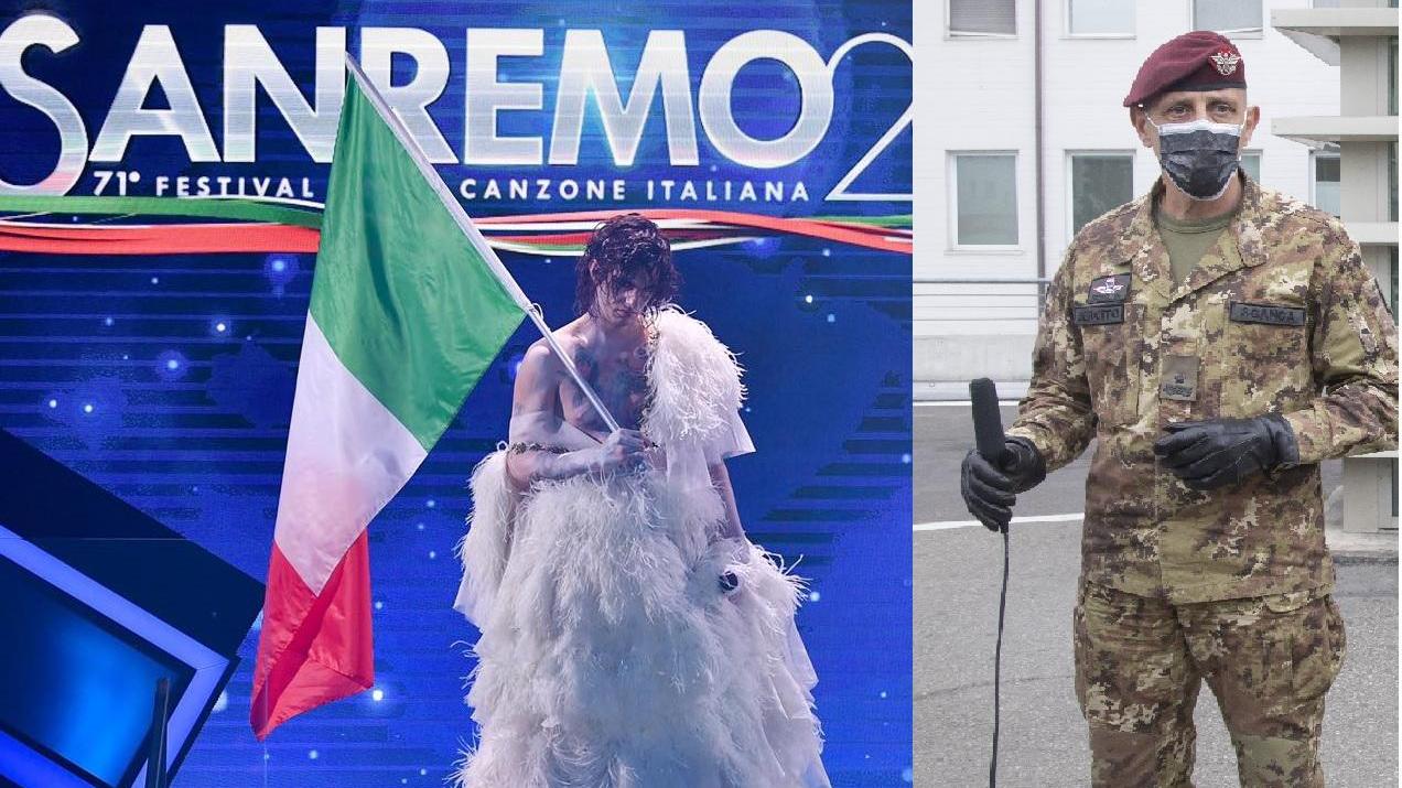 Modena. Tricolore, Achille Lauro a Sanremo fa infuriare il generale dell'Accademia Sganga