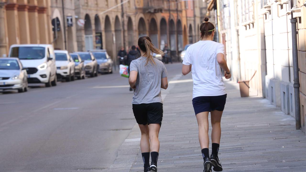 Jogging durante i mesi di lockdown