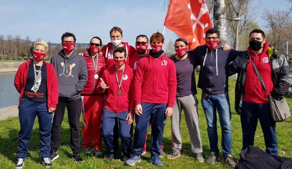Medaglie e soddisfazioni per la Canottieri Arno ai Nazionali di maratona