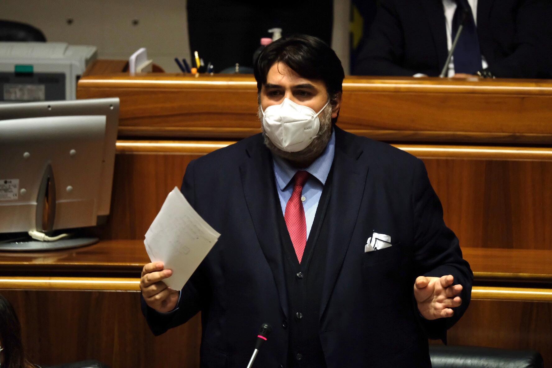 Il governatore Christian Solinas