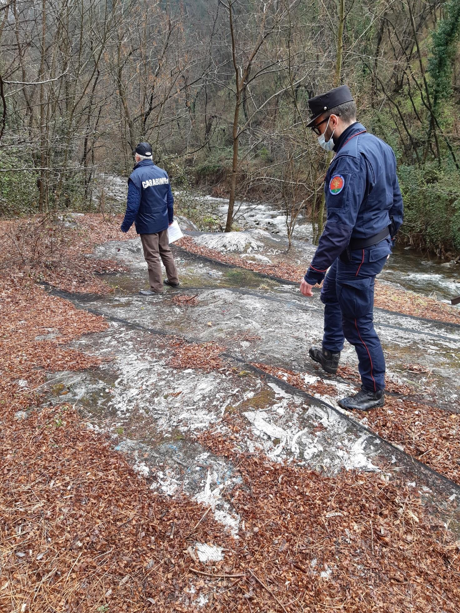 Sequestrata una discarica abusiva a Villa Basilica