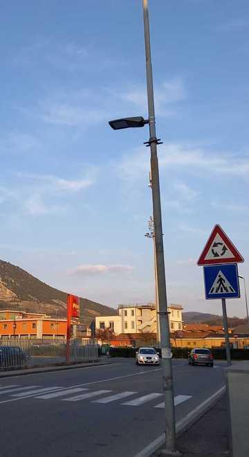 Passaggi pedonali illuminati