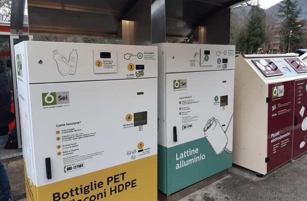 Cassonetti speciali per alluminio e piccoli Raee