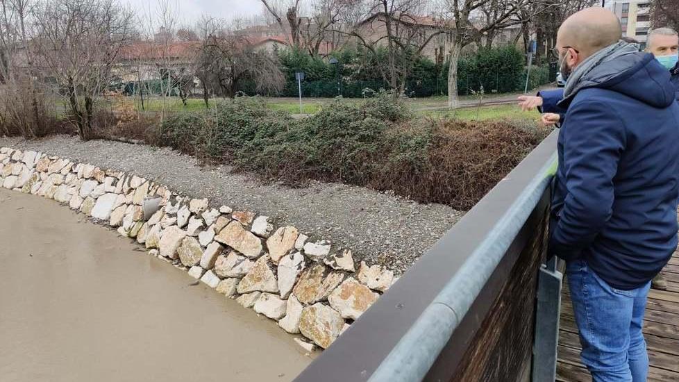 Tresinaro, conclusi i lavori sulle sponde erose dalle piene