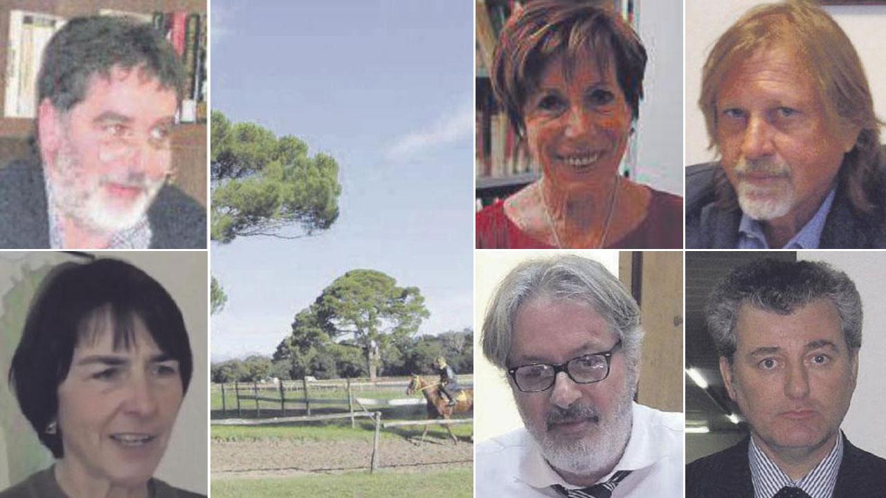 I Candidati da in alto a sinistra: Dario Franchini, Giuliana Biagioli, Lorenzo Bani, Elisabetta Norci, Giuseppe Toscano e Maurizio Bandecchi