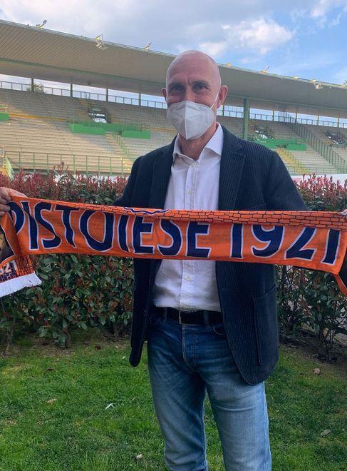 Il nuovo tecnico della Pistoiese Stefano Sottili