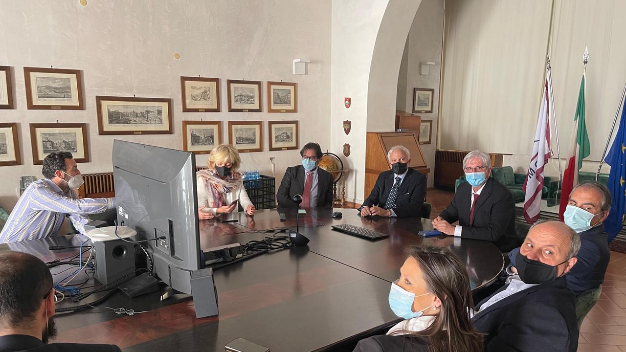 Il primo giorno di Guerrieri da presidente dell'Autorità portuale: "Felice di cominciare, ecco i miei obiettivi"