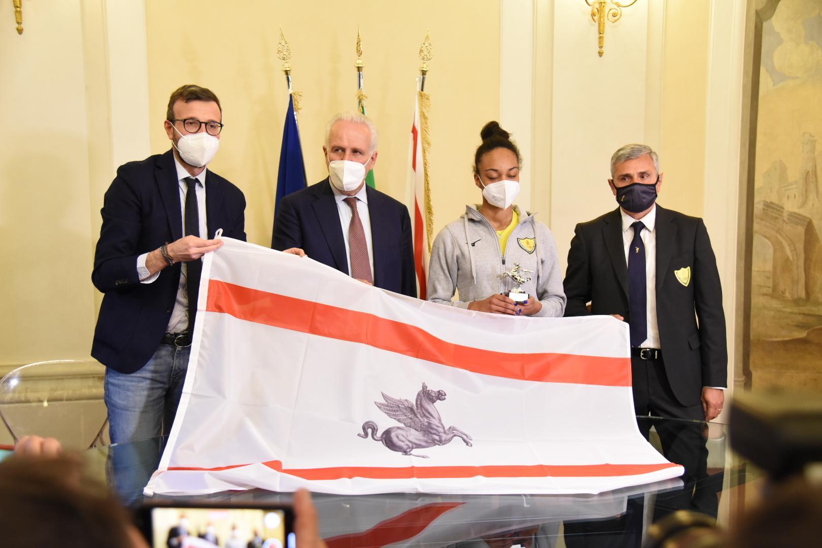 Pegaso d'Oro a Larissa Iapichino. Giani: "Un esempio"