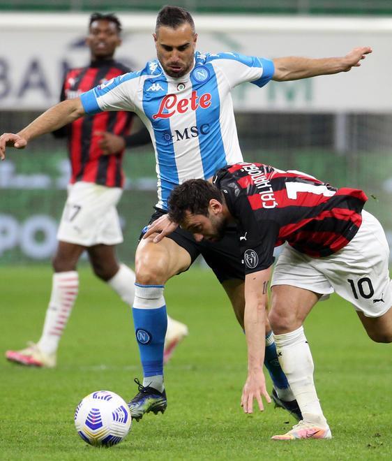 A San Siro è un trionfo NaPolitano Ringhio fa svanire i sogni del Milan 